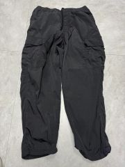 美品】DOMINGO ナイロンロングパンツ ブラック Lサイズ ドミンゴ