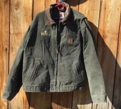 Carhartt J97 ヴィンテージ デトロイト ジャケット モスグリーン