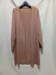 レディース オープン カーディガン ロング丈 春 カーディガン