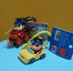 クレヨンしんちゃんフィギュアキーホルダー 正規品 2種