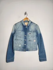 リーバイス ウォッシュ デニム トラッカー ジャケット
