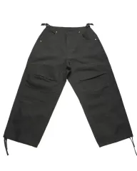 L MJD CANVAS 3D KNEE PANTS チャコール