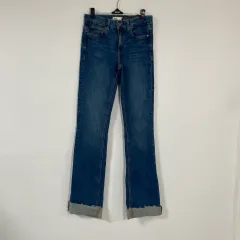 ZARA ザラ レディースブーツカットデニムジーンズ 24 ホホ様 店舗