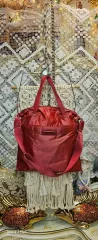 MANDARINA DUCK レッド クロスバック 兼 トートバッグのサムネイル