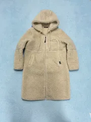 GUESS Teddy フリース ロング フード ジップアップ コートのサムネイル