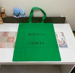 BOTTEGA VENETA グリーンエコバッグ ノベルティ 未使用 - メルカリ