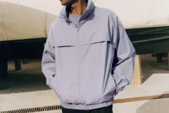 ユニクロ U 2022 S/S ルメール ウィンドブレーカー ブルゾン ブルー L