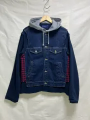 ジョン アンダーカバー 19SS ドッキング レイヤード デニムジャケットのサムネイル
