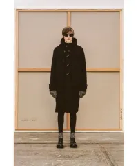 UNDERCOVER 21FW ニットドッキング カシミア ダッフルコートのサムネイル