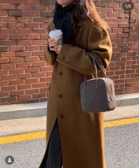 美品 エフィ NOCOLLAR WOOL CHECKCOAT ロングコート 美品 エフィ NOCOLLAR WOOL CHECKCOAT ロングコート - メルカリ