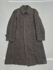 BURBERRY 一枚袖 HARRIS TWEED ハリスツイード コート - メルカリ