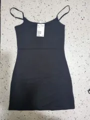 (タグ付き新品3枚まとめ売り) H&M ブラック キャミソール XS 3枚