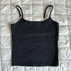 W management ドット ドット レース ノースリーブ Brandy Melville