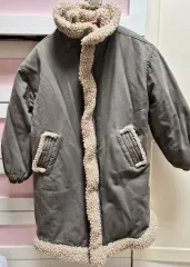 フリース ロング コート ジャケット 140