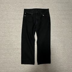 00s LEVI'S 517 BLACK 先染め 後染め ブラック ブーツカット - メルカリ