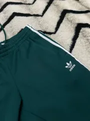 L adidas アディダス スーパースター トラック パンツ/グリーン