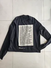 RICK OWENS DRKSHDW プリント スウェット ブラック Lのサムネイル