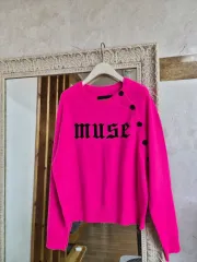 ZADIG&VOLTAIRE ザディグ・エ・ヴォルテール カシミア 100% プロ muse ピング ニットのサムネイル