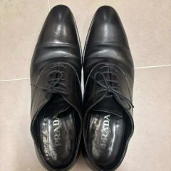 PRADA 21AW グリーン レザーシューズ BTS 着用 ジン テテ JIN - メルカリ