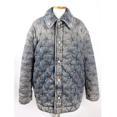 未使用/当日(※メルカリshop取引では対象外) Louis Vuitton ルイヴィトン 限定モデル デニム モノグラム オーバ シャツ ダウン XLのサムネイル