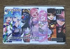 e-amusement passカード　宝鍾マリン ホロライブ『宝鐘マリン』×『SOUND VOLTEX EXCEED GEAR』コラボ開催