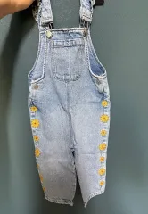 ベビー服 ザラ デニム オーバーオール 花刺繍 コットン ジャケット アウター ボーダー柄 ハイネック まとめ