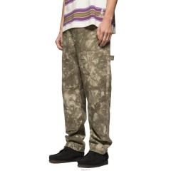 STUSSY FLORAL DYE WORK PANT 32 ダブルニー パンツ - メルカリ