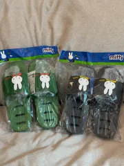 正規品 ミッフィー ファー スリッパ 新品