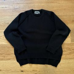コムデギャルソン 幾何学模様白黒ニット XS Comme des Garcons - メルカリ