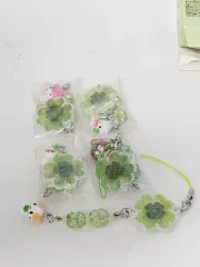 サンリオ 平成 クローバ ストラップ キーホルダー