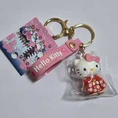 Sanrio HELLO KITTY 着物 桜 桜 立体 キーホルダー