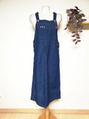 未使用タグ付】大きいサイズ チチカカ デニム サロペット スカート 