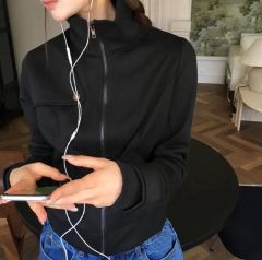 ✨美品✨ MACHATT マチャット フルジップニットジャケット ブラック