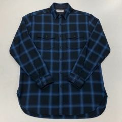 美品 maisonミハラヤスヒロチェック柄 長袖シャツ サイズ44 - メルカリ