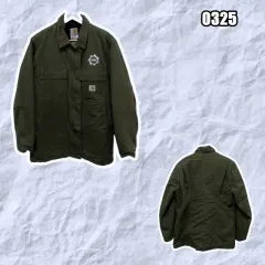 L Carhartt カーハート 90s カーキ キルティング ワークジャケットのサムネイル