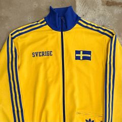 美品 adidas アディダス スウェーデン代表 トラックジャケット