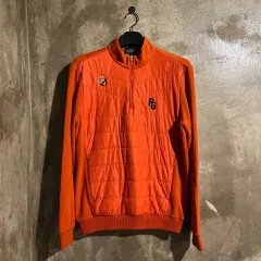 パーリーゲイツ キルティング ハーフジップ ニットのサムネイル