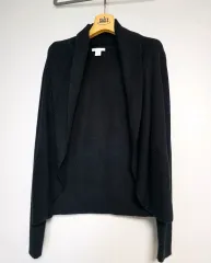 H&M ブラック カーディガン S サイズ