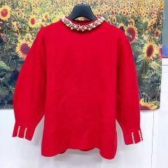 極美品⭐︎ダイアグラム グレースコンチネンタル パール ニット