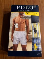 POLO RALPH LAUREN ウーブンボクサー LL ネイビー - メルカリ