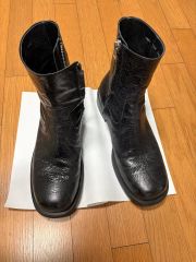 美品】CINZIA ARAIA ダブルジップクリーパーブーツ サイズ42相当