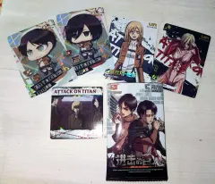 進撃の巨人 公式グッズ カード 5種 まとめ
