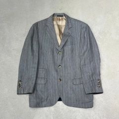 極美品✨ブルネロクチネリ ウールシルクリネン テーラードジャケット