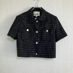 ❤【ロメオジリ】✨美品 ブラウスジャケット フォーマル グレー茶 M 春