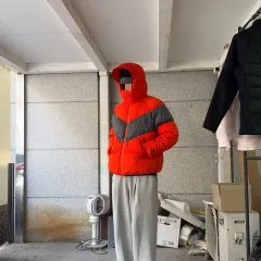 ナイキ バイカラー LINE ナイロン ダウン