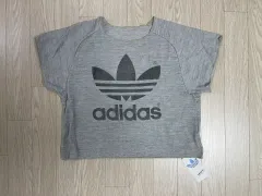 アディダス 90s オールド トレフォイル OG クロップド Tシャツ 1番 ADIDAS