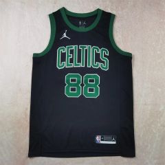 希少 NBA セルティックス ケンバウォーカー ユニフォーム NIKE 黒 刺繍