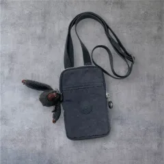 キプリング Kipling チャコール ミニ クロスバック