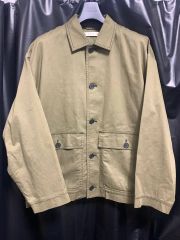 PHIGVEL フィグベル Hopsack Safari Blouson 茶 - メルカリ