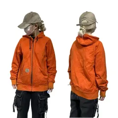 Carhartt カーハート オレンジ オーバーサイズ フードジップアップ Mのサムネイル